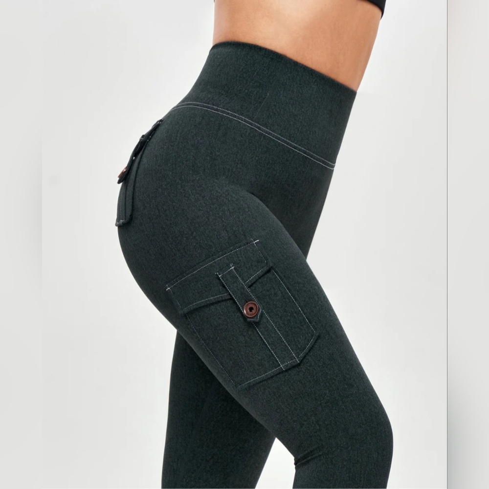 Leggins Demin Green - Picture 5 of 7